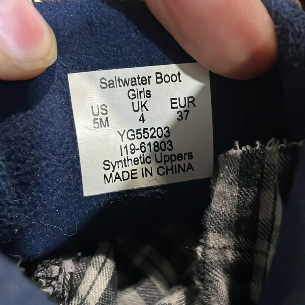 Sperry saltwater boots